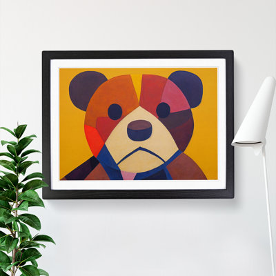 Teddy Bear Abstract Vol.2 - Single Picture Frame Print