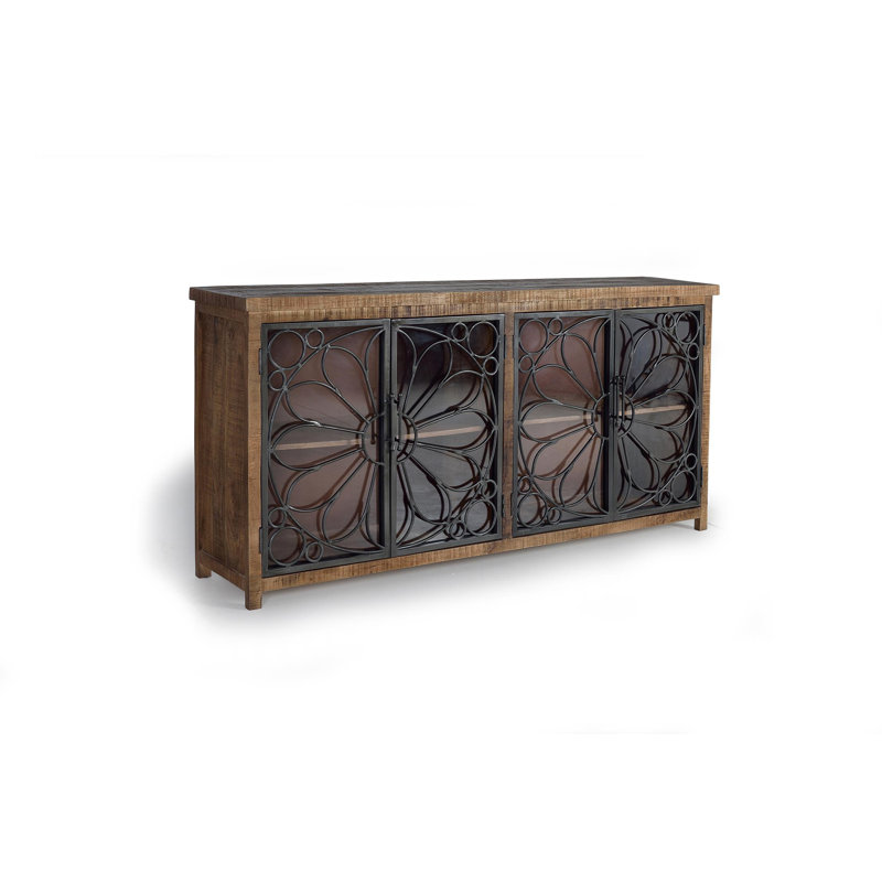 Caldicott 190cm Solid Wood Sideboard