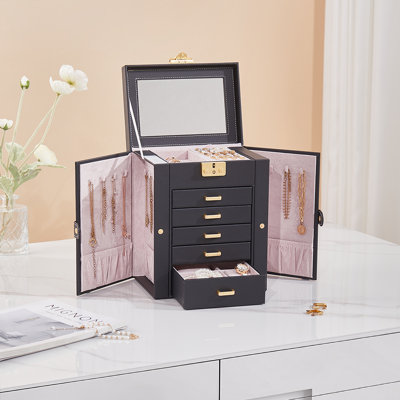 PU Leather Jewellery Box +