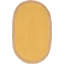 Tapis jaune en jute / sisal tressé à la main Swartwood-30825814