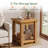 Solid Wood End Table