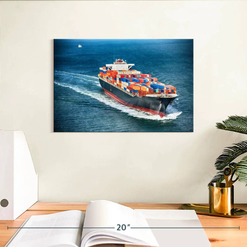 Mehar Ocean Ship, 8" H x 12" W