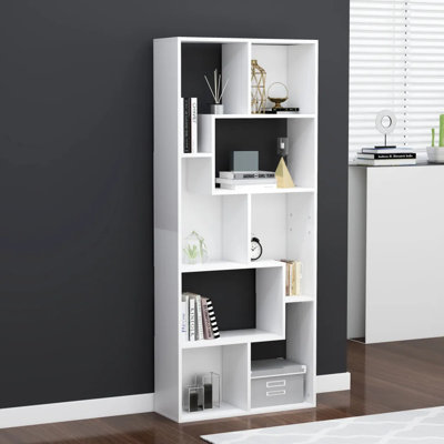 161cm H x 67cm W Geometric Bookcase
