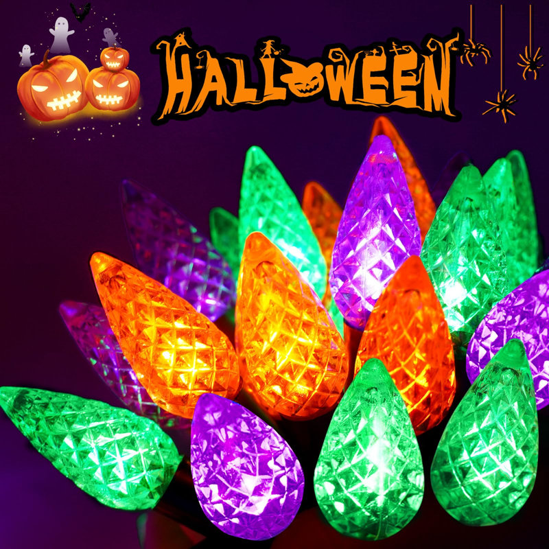 240 LED 78FT C6 Halloween String Lights