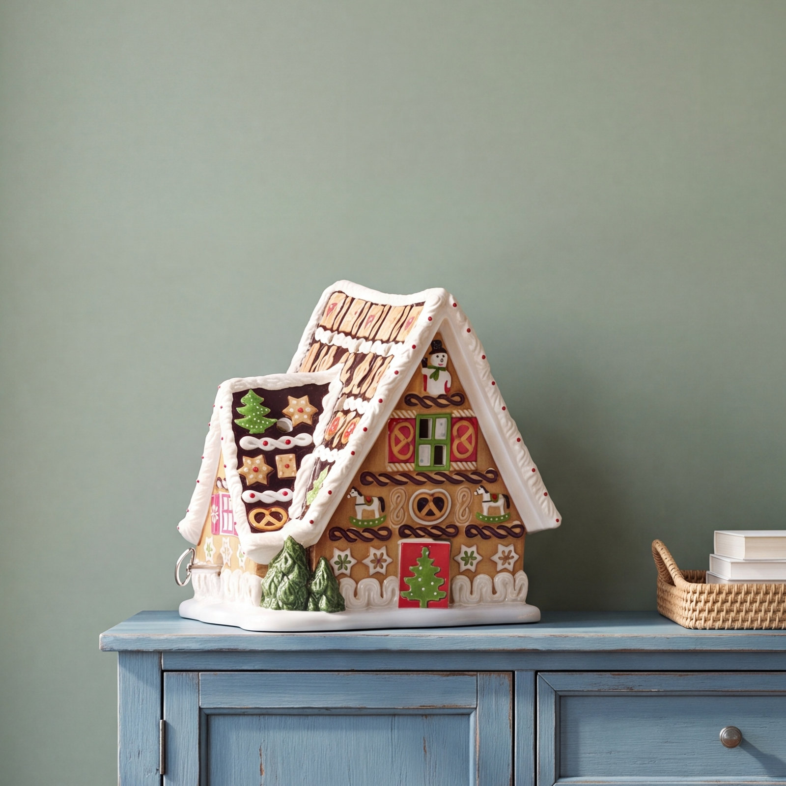 Christmas Toys Gingerbread House