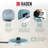 Haden Brighton Electric Kettle, Cordless 1.7L Hot Water Retro Boiler, Sky Blue