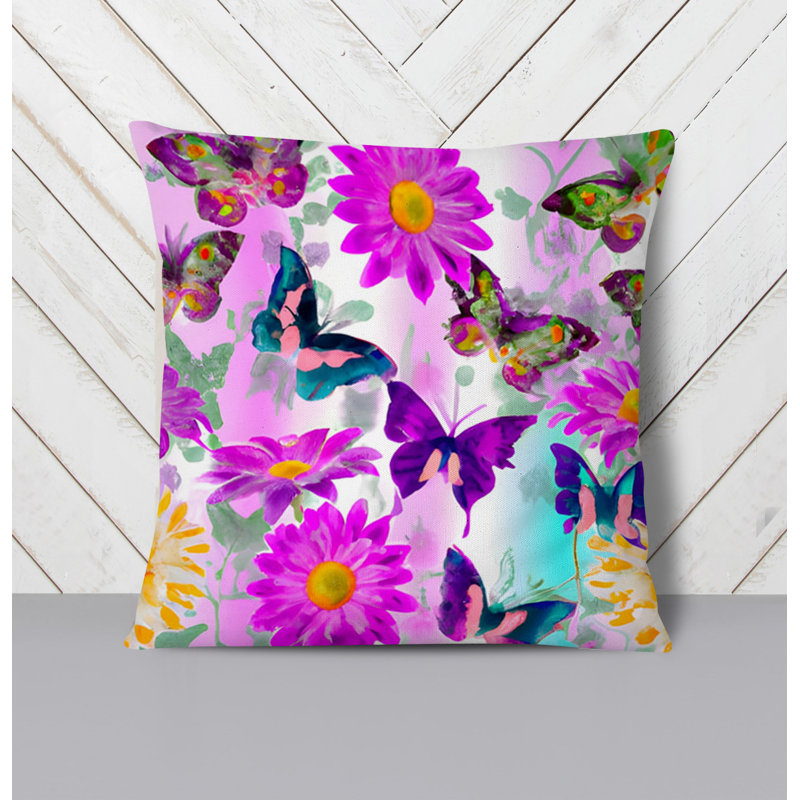 Throw Pillow, Pillow Cover Only - No Insert, 16"H x 16"W