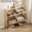24 Pair Shoe Storage Cabinet