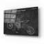 «Wedding Ring Blueprint Vernis tableau noir», art mural en verre acrylique-1025827123