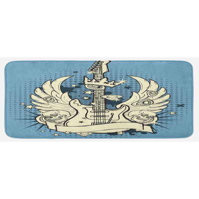 Tapis de cuisine guitare