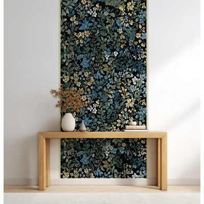Adhésif décoratif floral non-mural