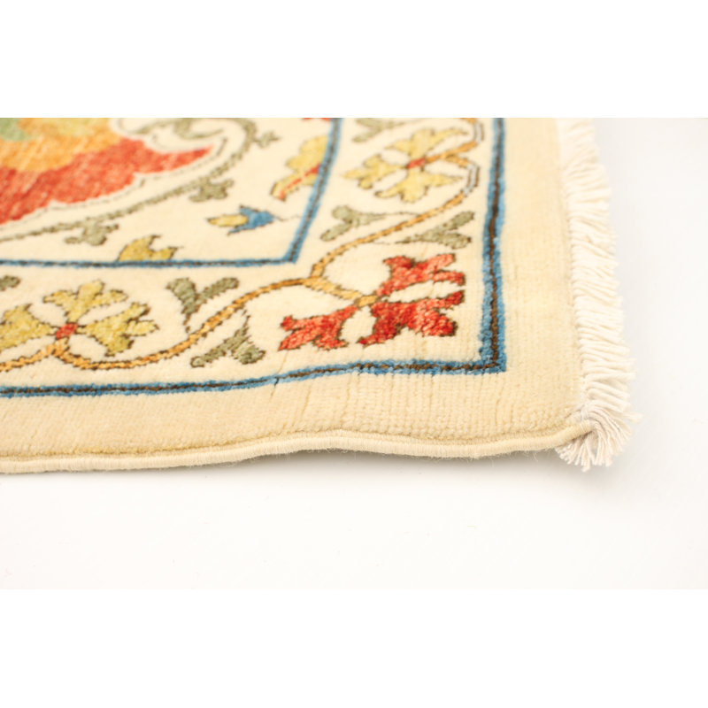 Tapis unique en laine noué à la main de style années 2010 de 10 pi x 14 pi 2 po Magni