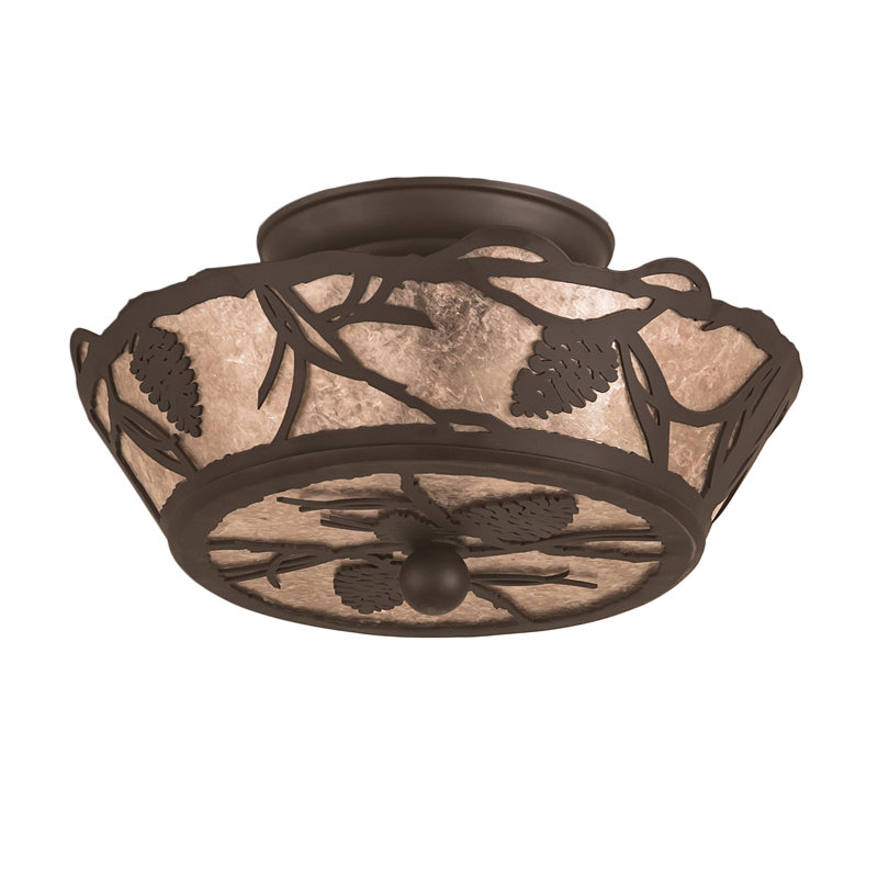 Dolby 2 - Light Semi Flush Mount