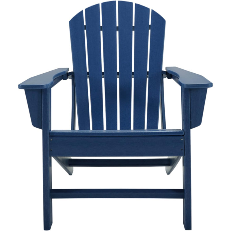 Chaise Adirondack pliante Emory, Bleu