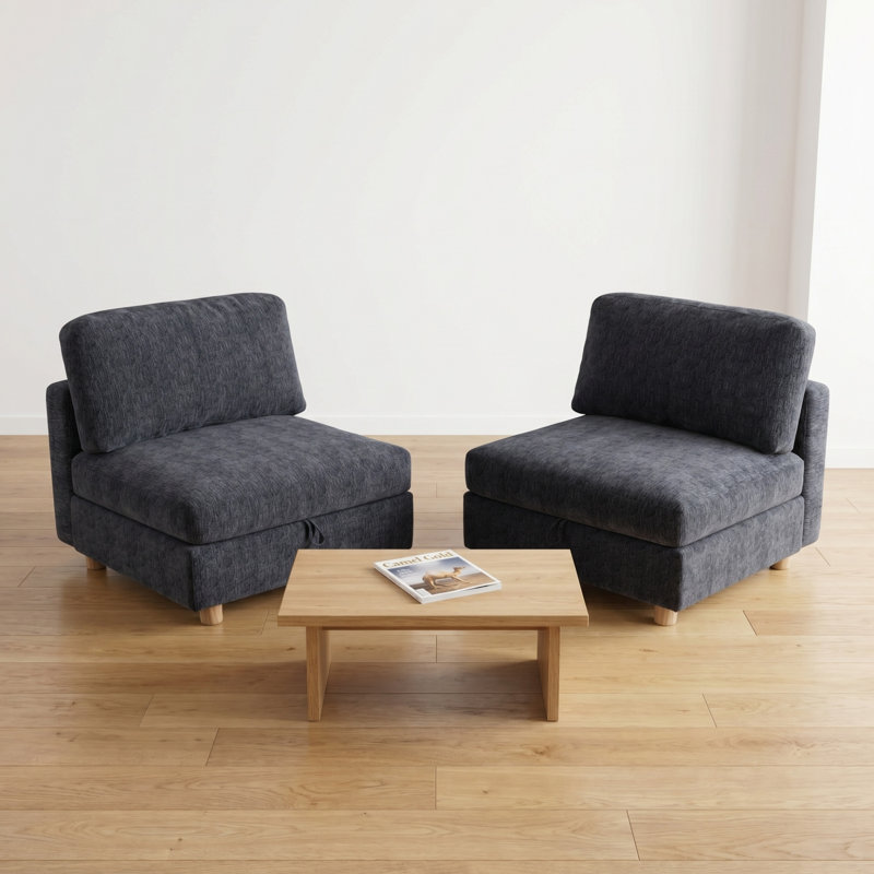 Siège de canapé modulaire, Gray