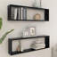 Étagère murale en bois d'ingénierie vidaXL 2/4 / 6x-64500442-35813885