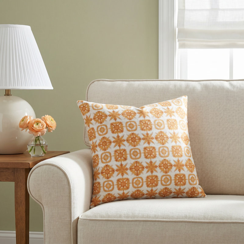 Housse de coussin Orne Liza, 16 po x 16 po