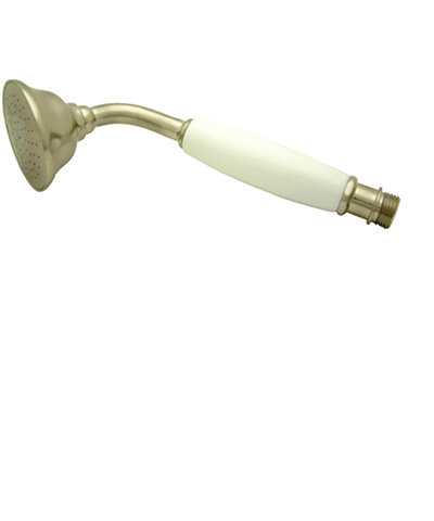 Showerhaus Soft Handheld Shower Head 2.5 GPM GPM with Self-Cleaning, Brushed Nickel
