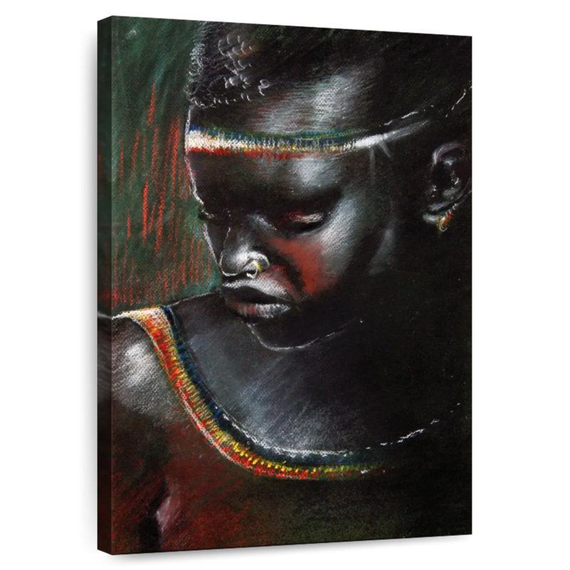 Leisha Kenya Beauty, 12" H x 8" W