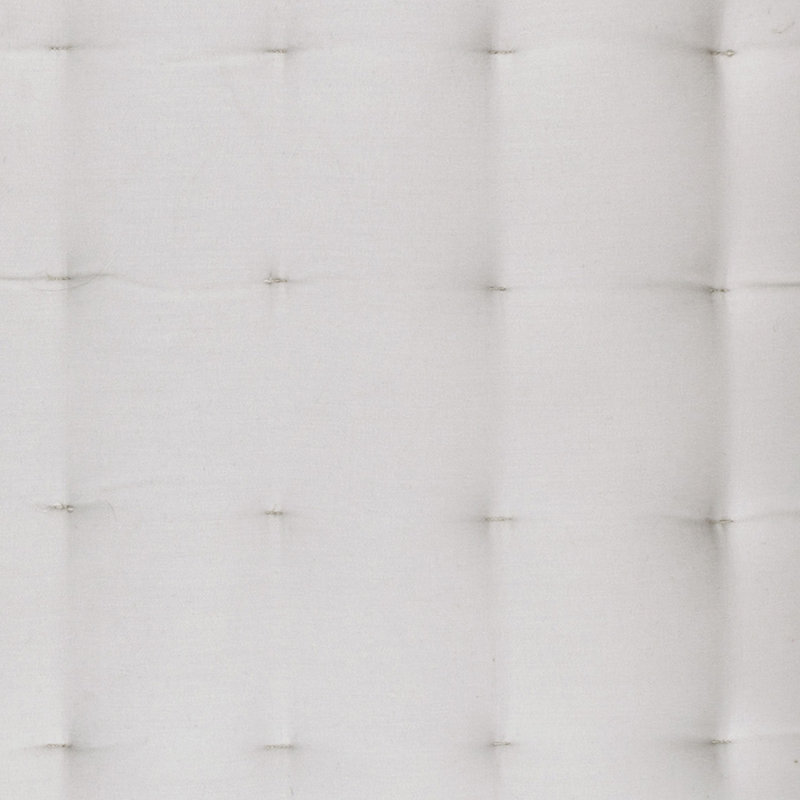 Quilted Silken Solid Coverlet, King Coverlet, Gray