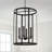4 - Light Black Iron Lantern Pendant