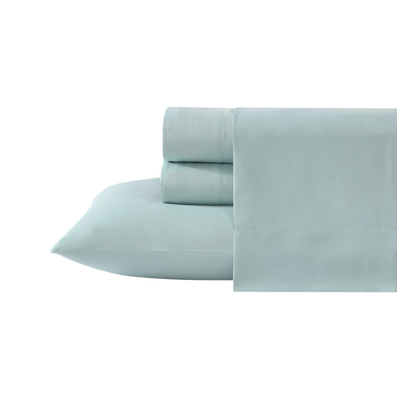 Microfiber Sheet Set, Twin, Blue