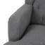 Fauteuil d'appoint rembourré capitonné pour le salon et la chambre à coucher-1885515947