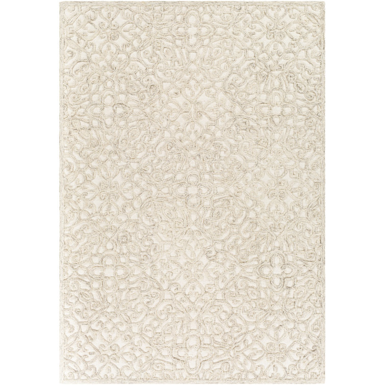 Kennard Wool Damask Indoor Rug