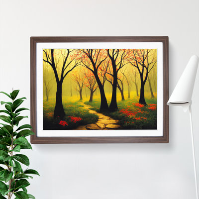 Spring Forest Flowers Vol.3 - Framed Print