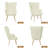 Pureza Upholstered Wingback Chair-793981962