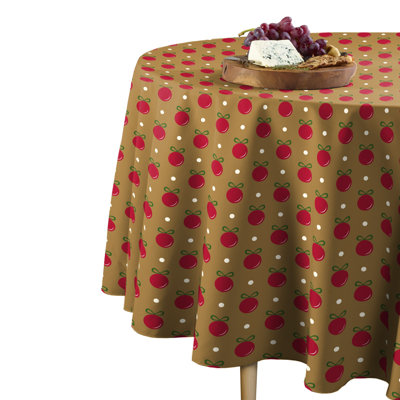 Pittala Christmas Ornaments Round Tablecloth
