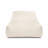 Beige Large Armless Bean Bag Lounger