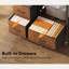 CD007 80cm Rolling Portable Wardrobe-125083444
