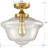 Lathem Glass Semi Flush Mount-275300947-275300946