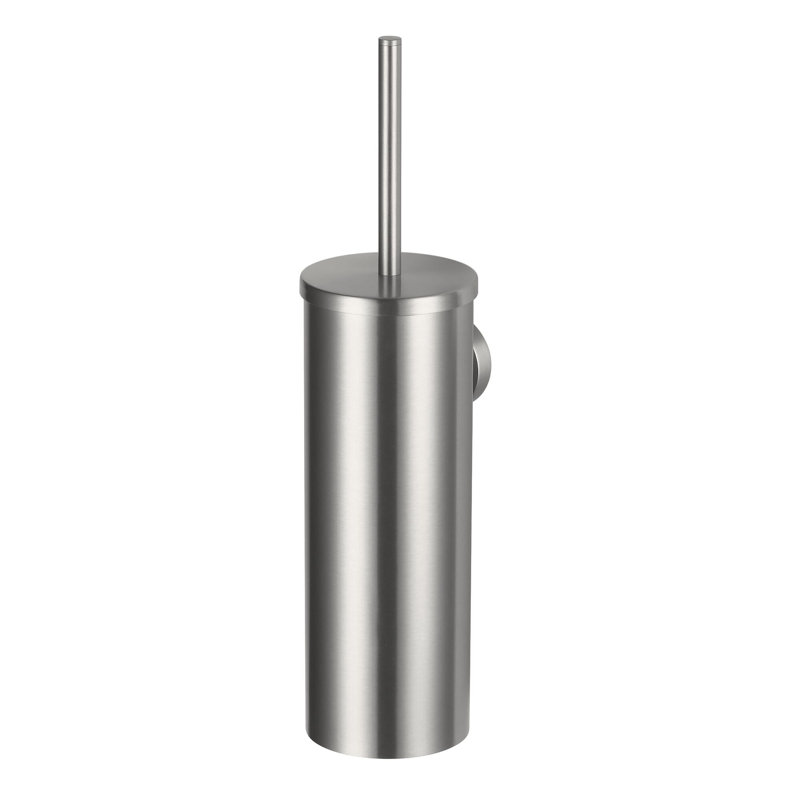 Haceka Cosmos toilet brush in matt black, Brushed