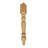BingLTD - 29" Tall Unfinished Square Maple Post - 1 PC (TL3529-MA-UNF)