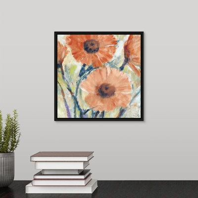 «Flowers in Bloom II», peinture sur toile