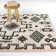 Felipe Green Southwestern Shag Area Rug