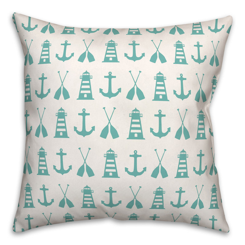  Housse et insert de coussin nautique, Sarcelle