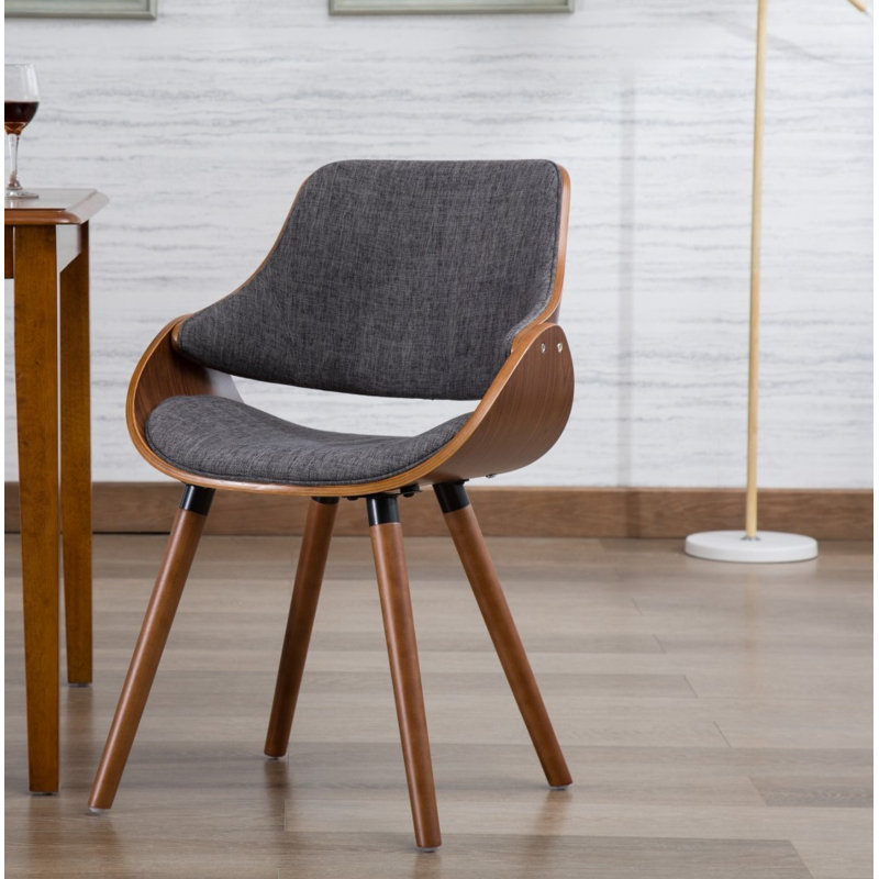 Chaise avec accoudoirs Dimauro, gris