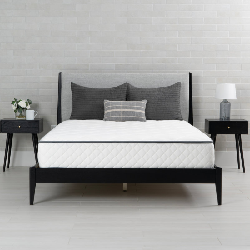 Brooklyn Bedding Firm Mattress Quilted Top Hybrid Mattress, Twin XL, 10"