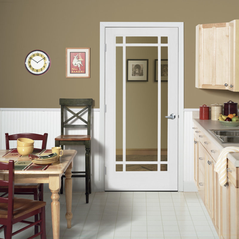 Portes françaises en verre, 30 po x 80 po, Côté droit