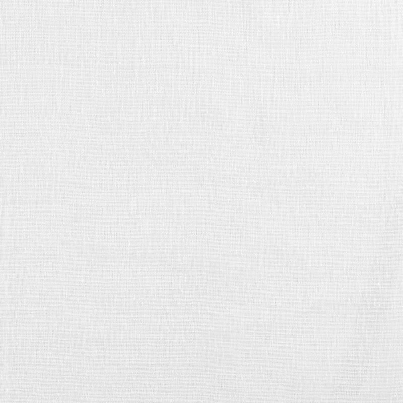 Paire de rideaux transparents Aadhvika, l 50 po x L 96 po, Blanc hivernal