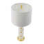 Lampe de table en marbre