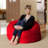 Bean Bag Chair - Shredded Memory Foam Filled Round Furniture Bean Bag Chair with Removable and Machine Washable Cover - Bean Bag Sofa Lounge Chair with Soft Micro Fiber Cover  - Bean Bags in Multiple Colors and Sizes-67262671-67262674