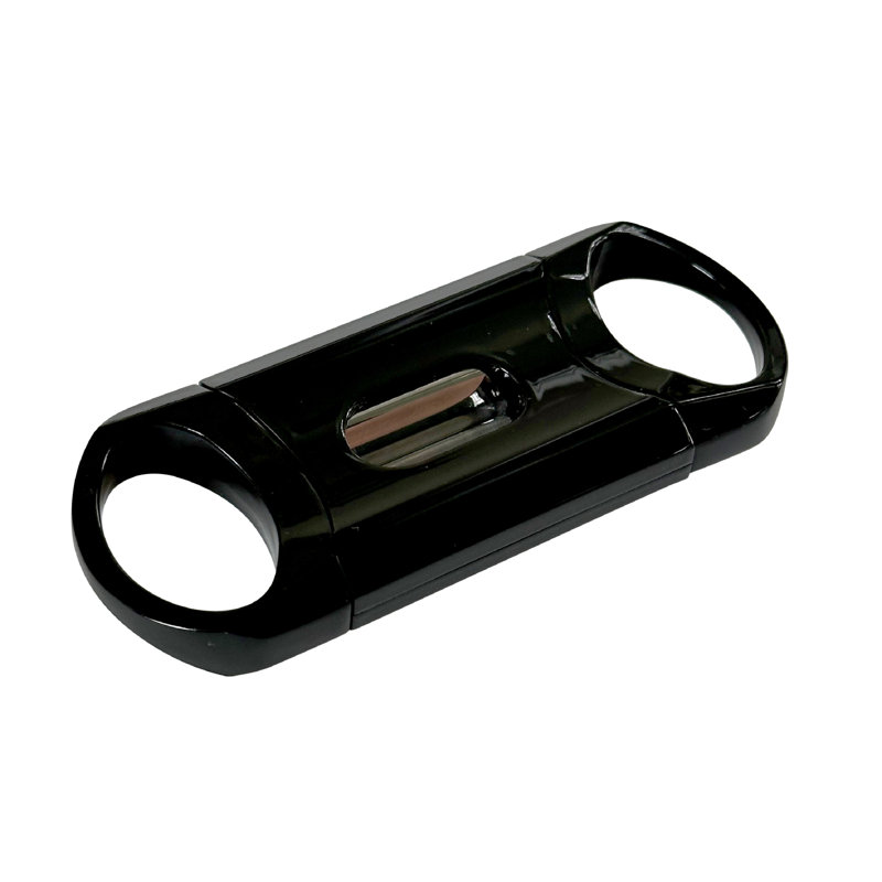 Vivid V-cut (black), Black
