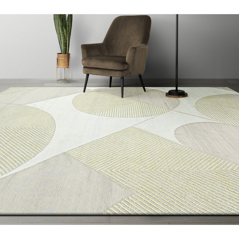 Tapis rectangulaire noué à la main, Rectangle 12 pi x 15 pi