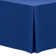 Ultimate Textile Fitted Polyester Tablecloth Rectangular Tables