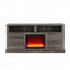 Console 70 po avec foyer et chauffage