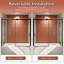 Porte de baignoire coulissante semi-sans cadre-127317907